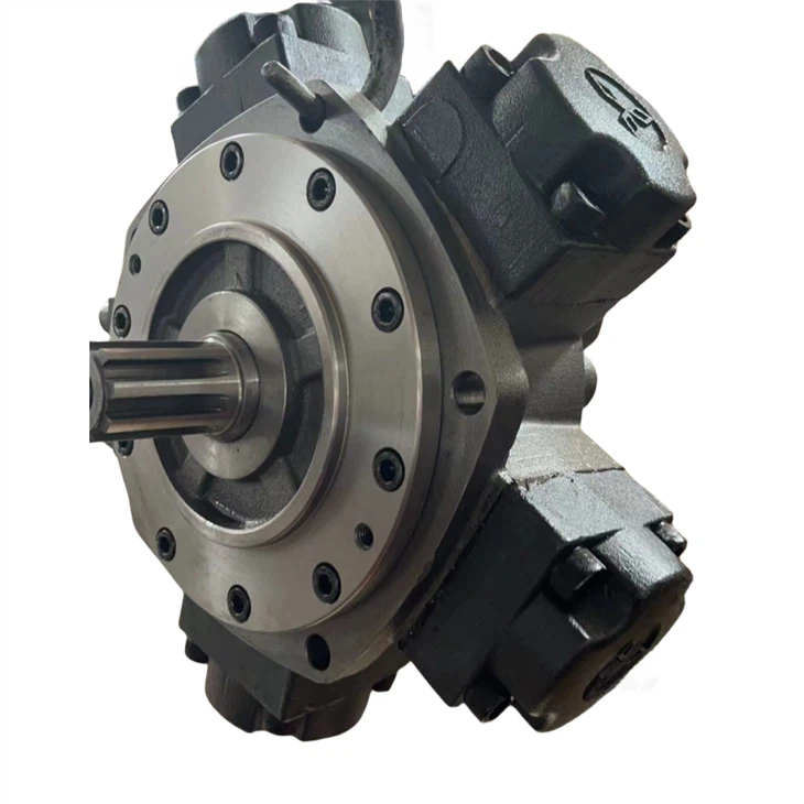Low Speed Motor HMHDB100 High-torque NHM8 Series NHM8-700 NHM8-1000 Intermot Five Star Radial Piston Hydraulic Motor Mr1800h-f1n1n1s2nx